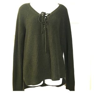 Cozy Olive green knit sweater